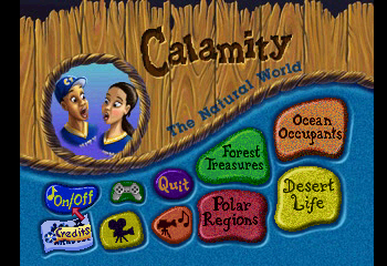 Calamity Adventure 1: The Natural World Title Screen